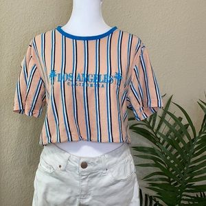Cropped Los Angeles Tee
